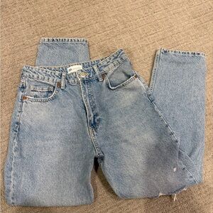 Zara Classic Blue Denim Pants